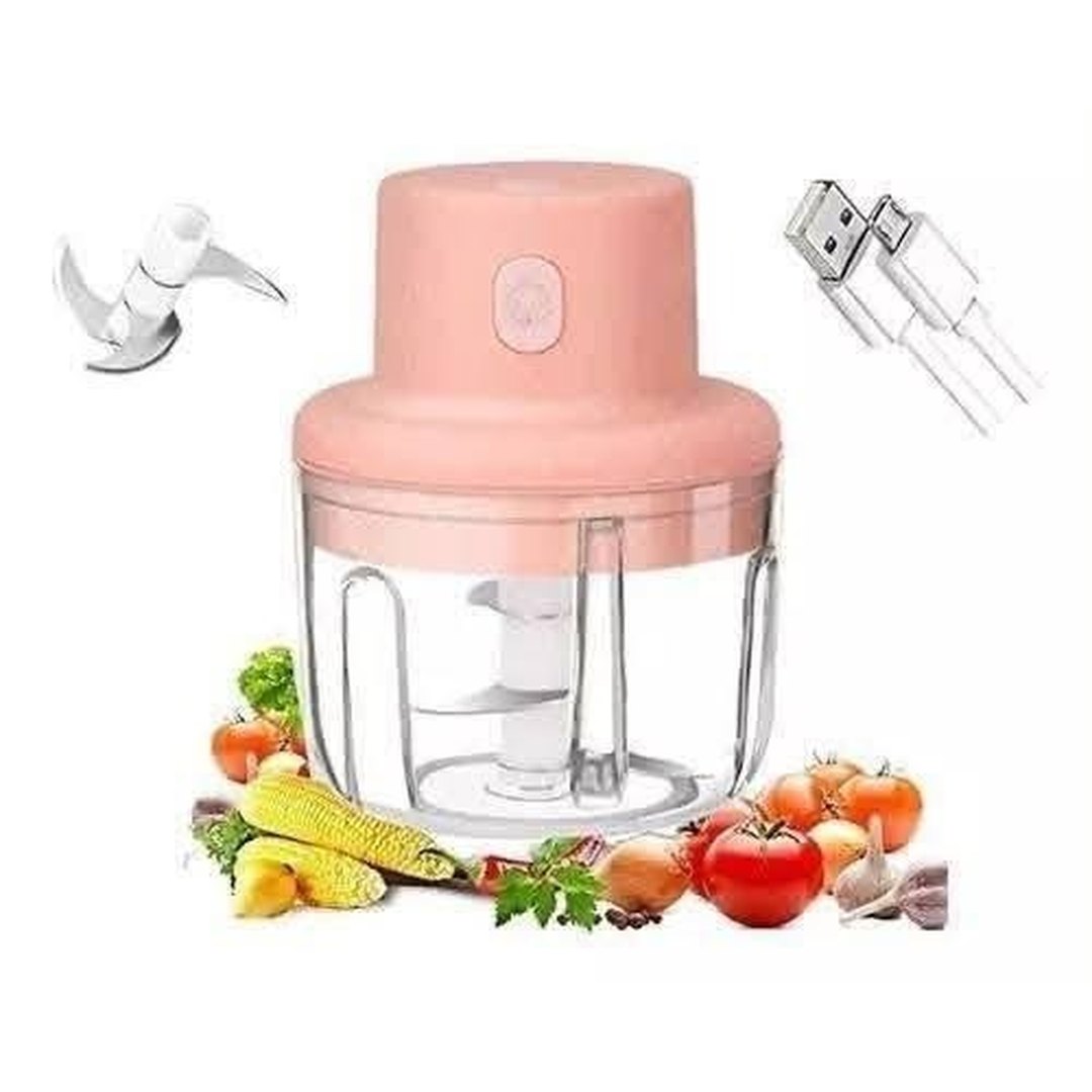 Mini picador eléctrico recargable de 250 ml