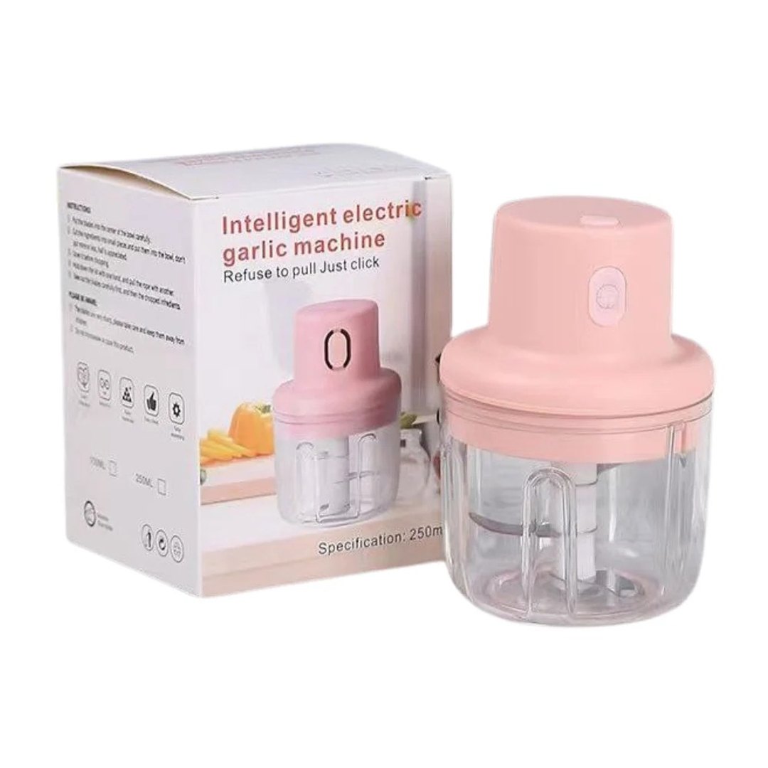 Mini picador eléctrico recargable de 250 ml